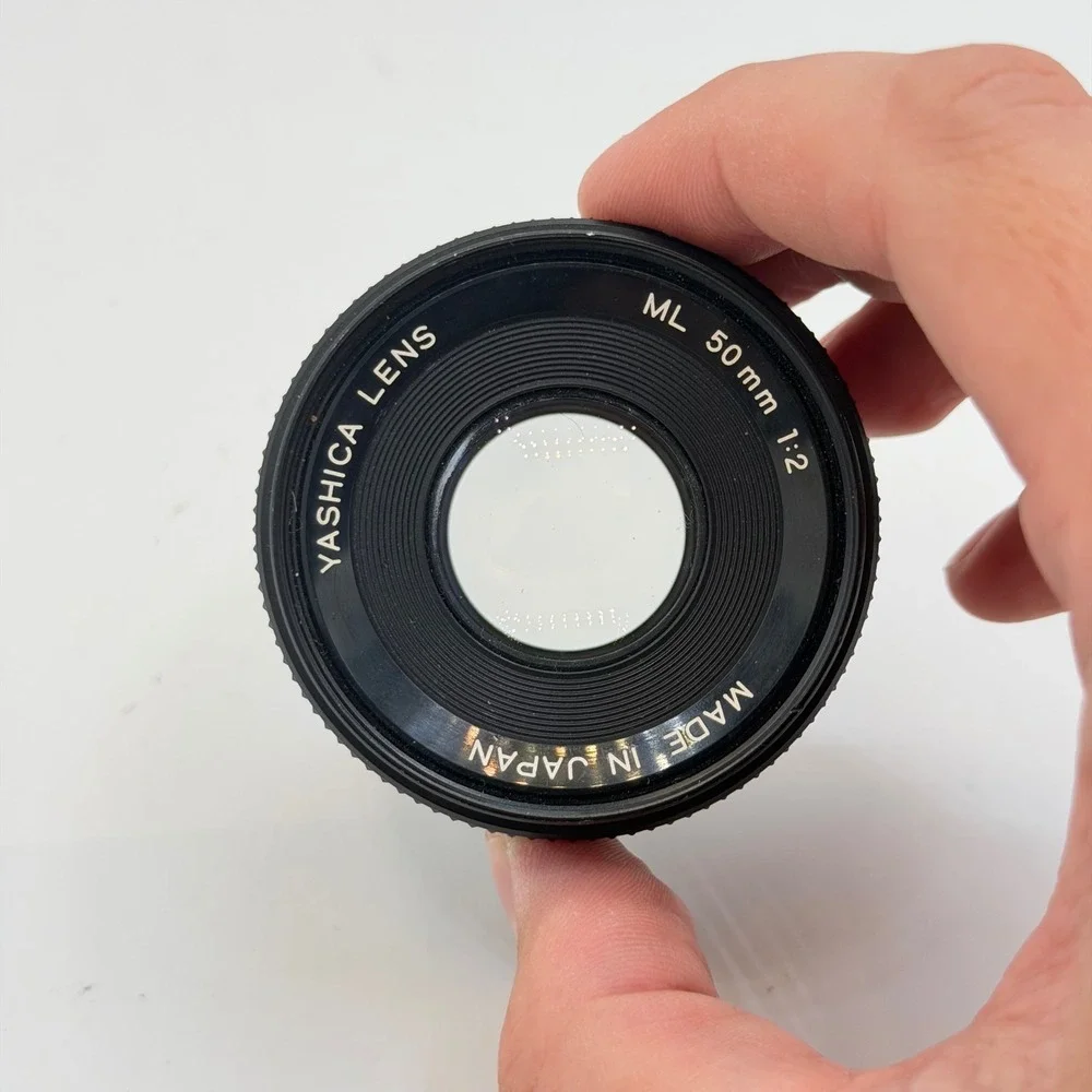 Yashica ML 50mm f2 Lens Contax Yashica CY Mount Manual Focus Prime Made in Japan